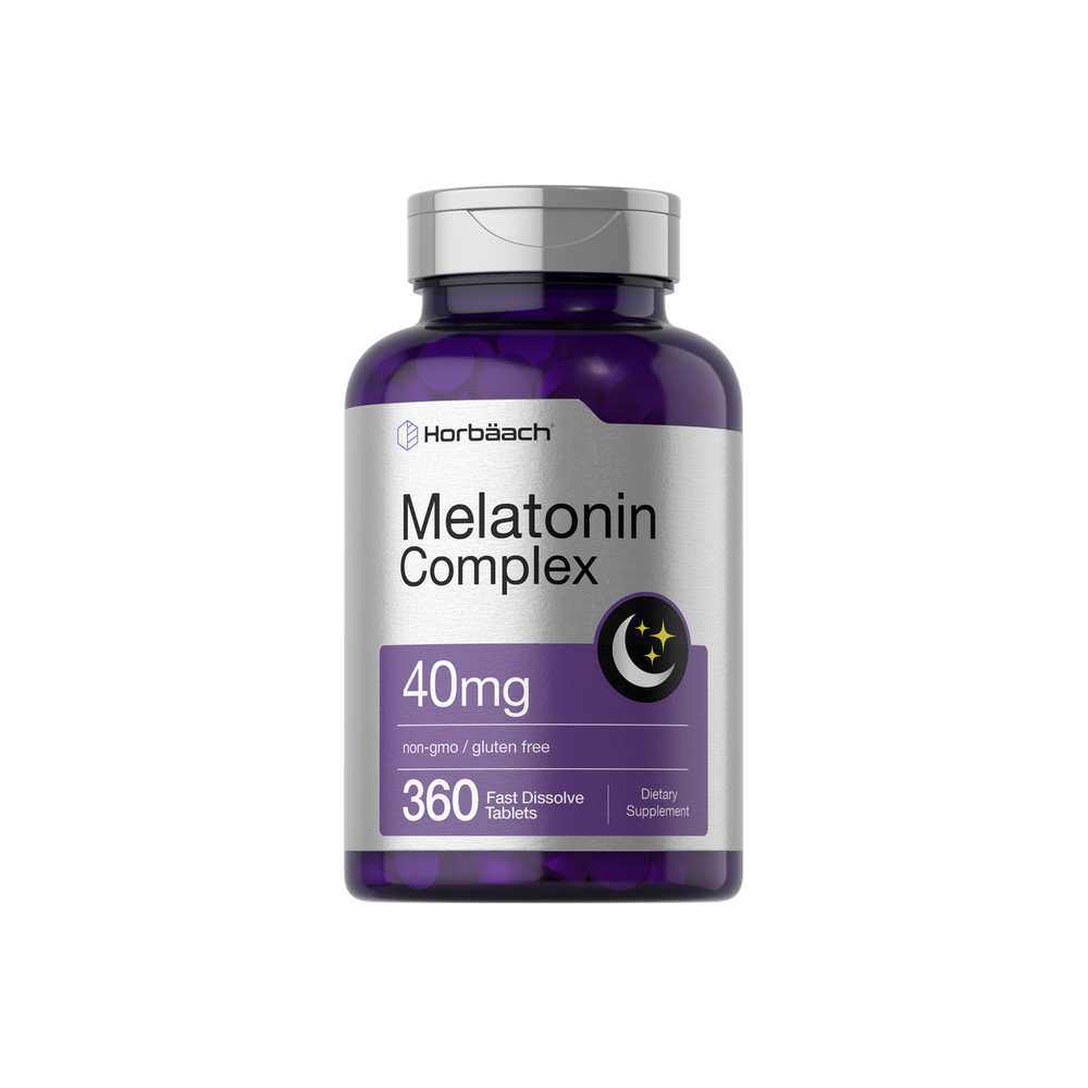 Horbäach Melatonin 40mg | 360 Tablets