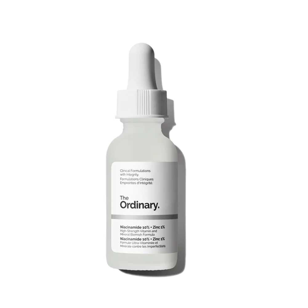 The Ordinary Niacinamide 10% + Zinc 1% Pore Minimizing Serum.