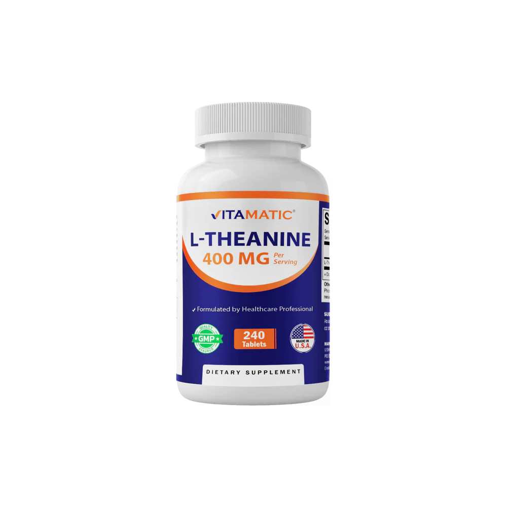 Vitamatic L-Theanine 400mg - 240 Tablets