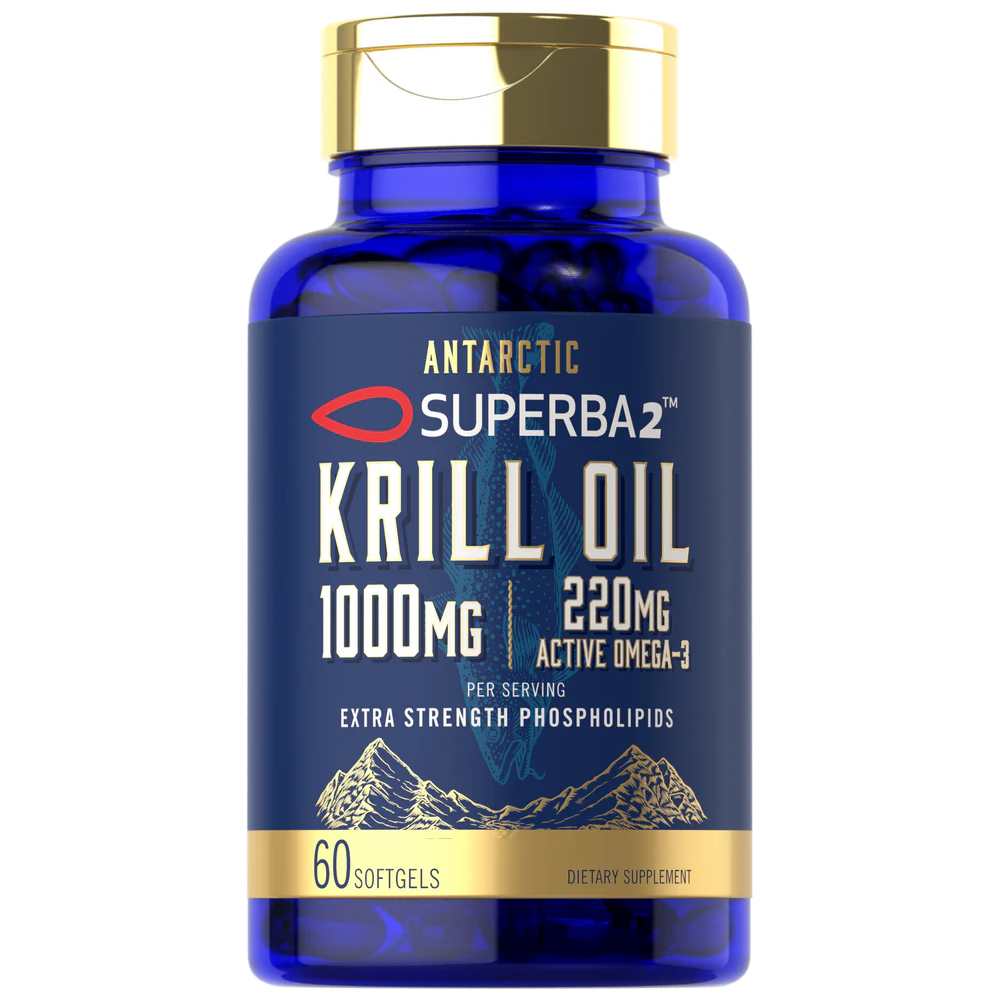 Antarctic Krill Oil 1000mg per serving | 60 Softgels
