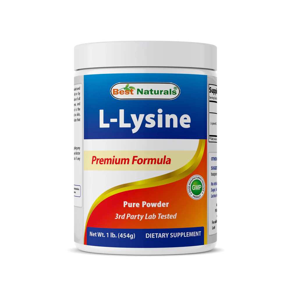 Best Naturals L-Lysine 1 Lb Powder