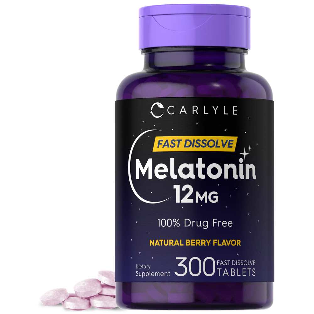 Carlyle Nutritionals Melatonin 12mg | 300 Tablets
