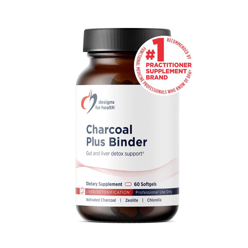 Designs for Health Charcoal Plus Binder 60 softgels
