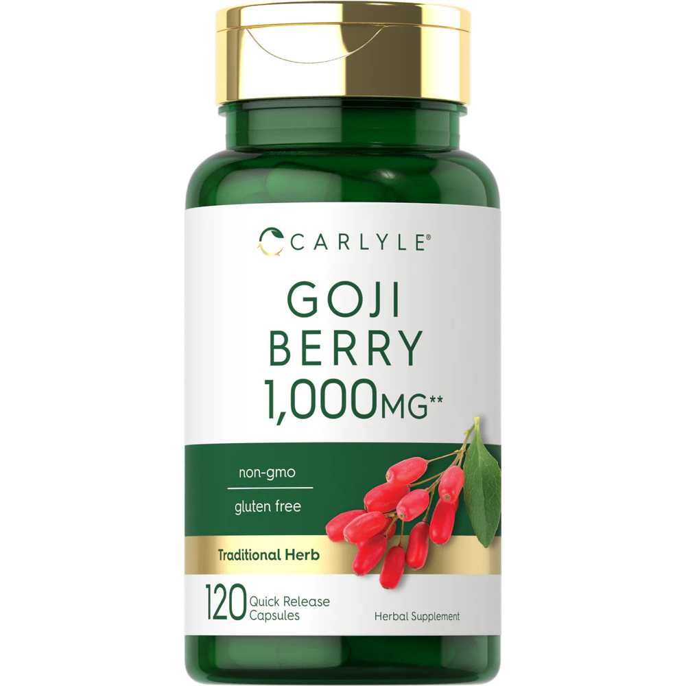Carlyle Nutritionals Goji Berry 1000mg | 120 Capsules