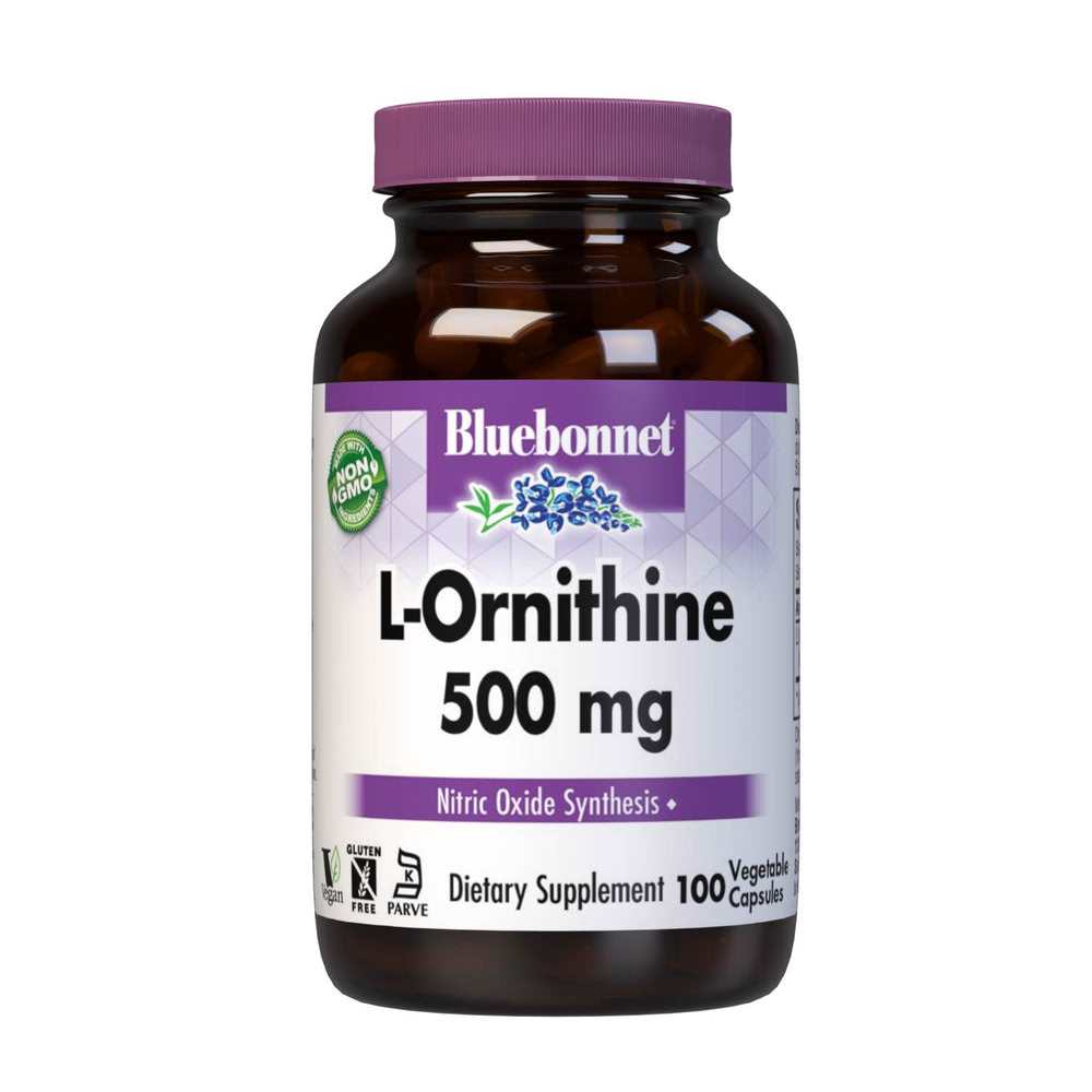 Bluebonnet Nutrition L-Ornithine 500 Mg 100 Caps