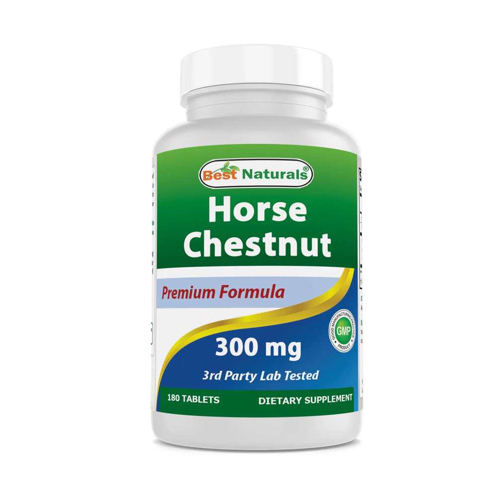 Best Naturals Horse Chestnut Extract 300 mg 180 Tablets