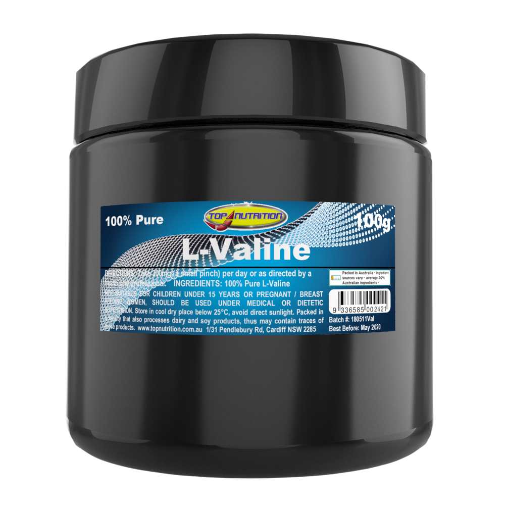 Top Nutrition 100% Pure L-Valine 100g