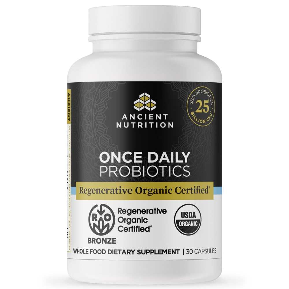 Ancient Nutrition Once Daily Probiotics 30 caps