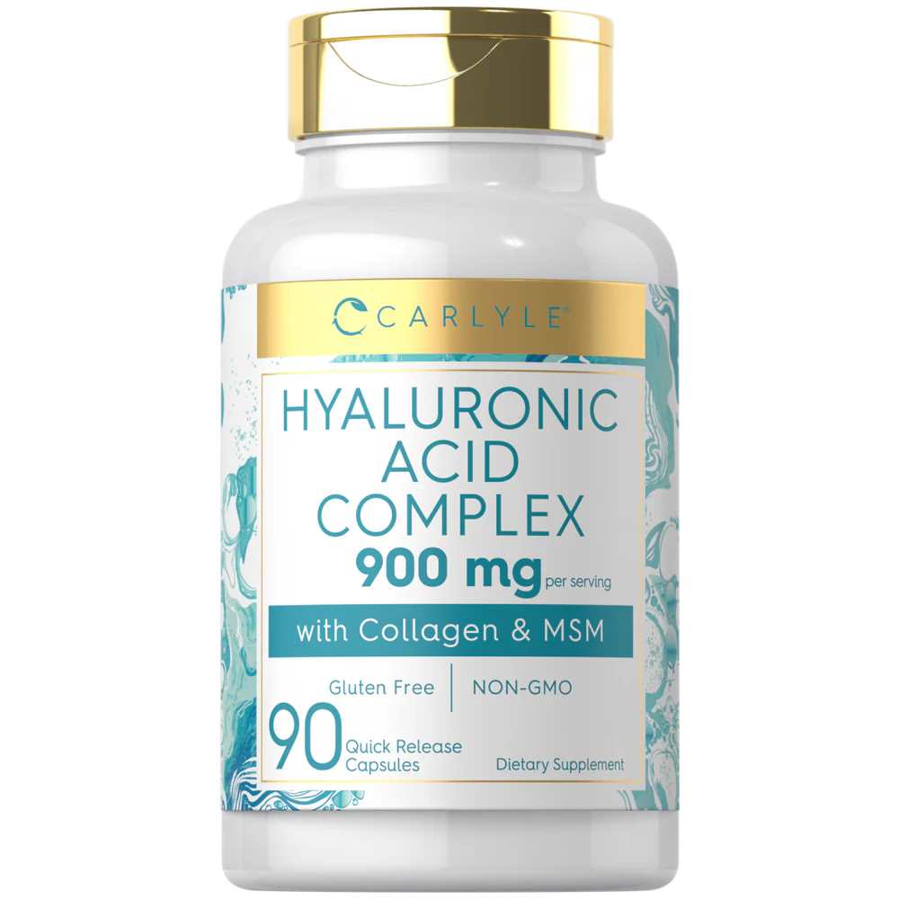 Carlyle Nutritionals Collagen with Hyaluronic Acid 900mg per serving | 90 Capsules