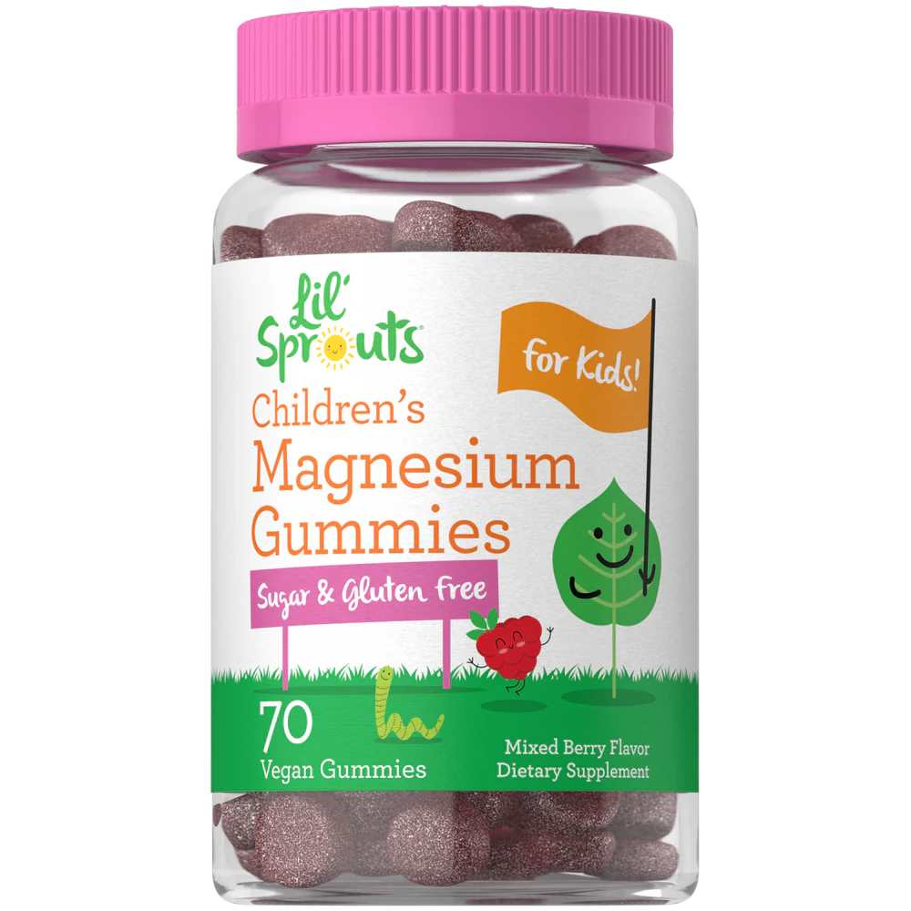 Lil' Sprouts Children's Magnesium | 70 Gummies