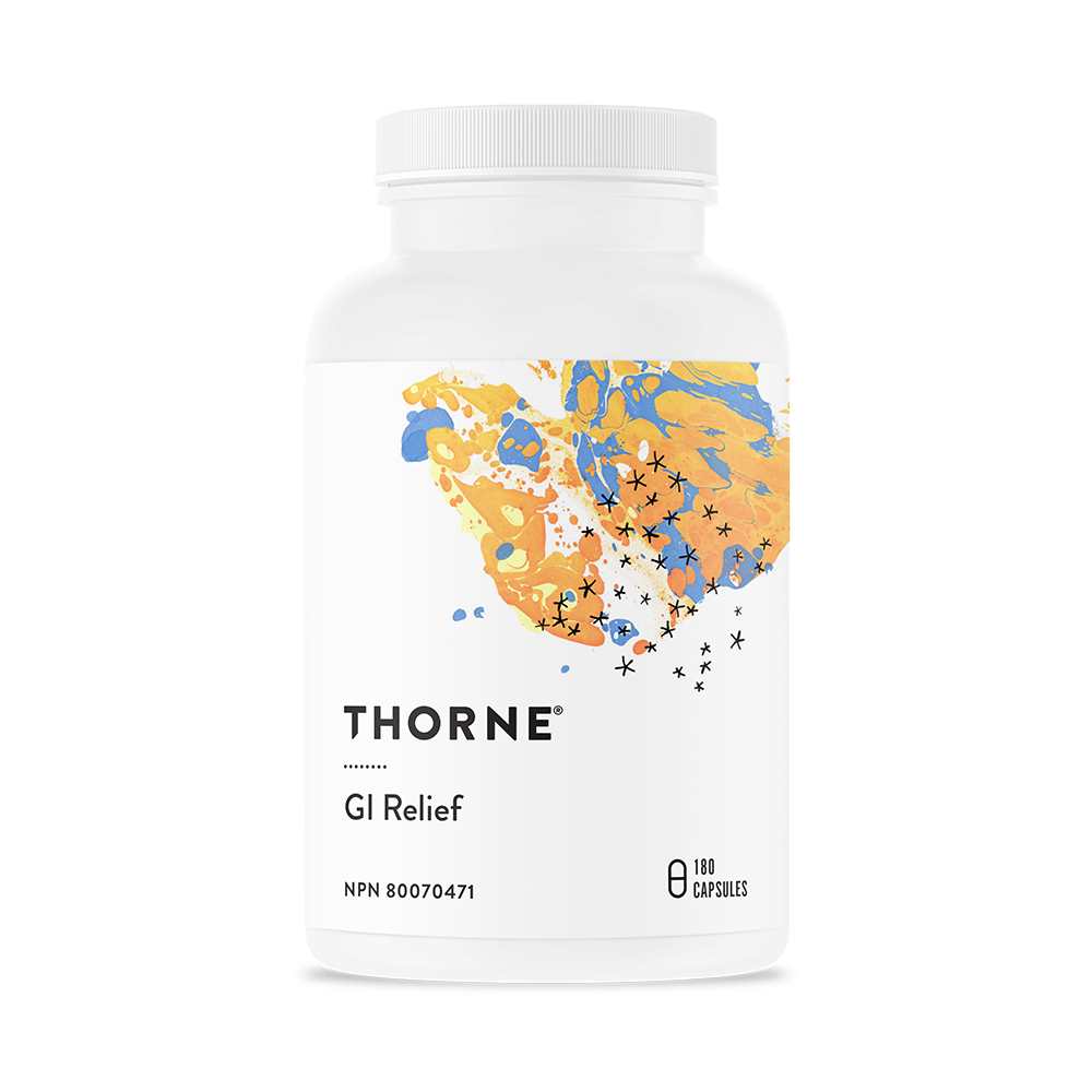 Gi Relief by Thorne – Digestive Support Formula 180 Capsules