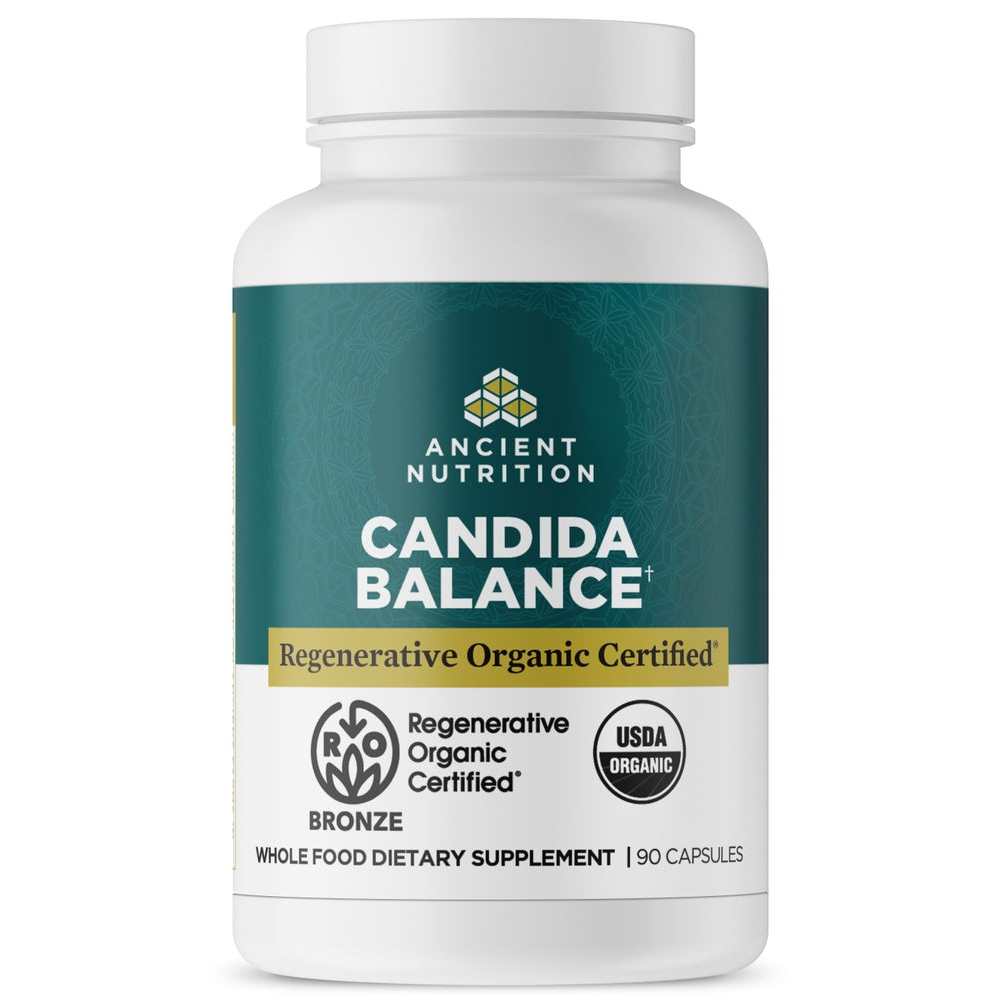 Ancient Nutrition Regenerative Organic Certified® Candida Balance 90 caps