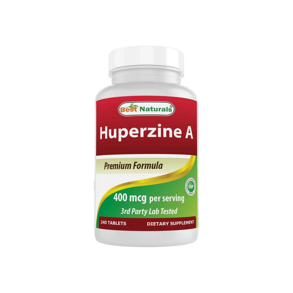 Best Naturals Huperzine A 400 mcg Per Serving- 240 Tablets