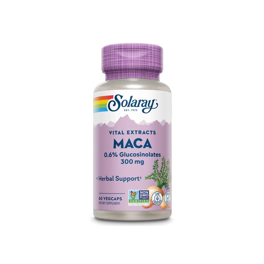 Solaray Maca Root Extract 300 Mg 60 Caps
