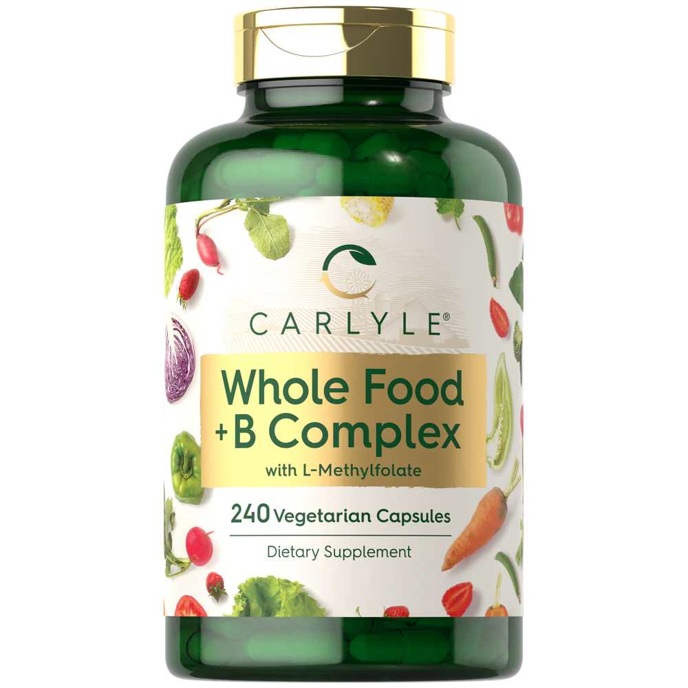 Carlyle Nutritionals Whole Food with B-Complex | 240 Capsules