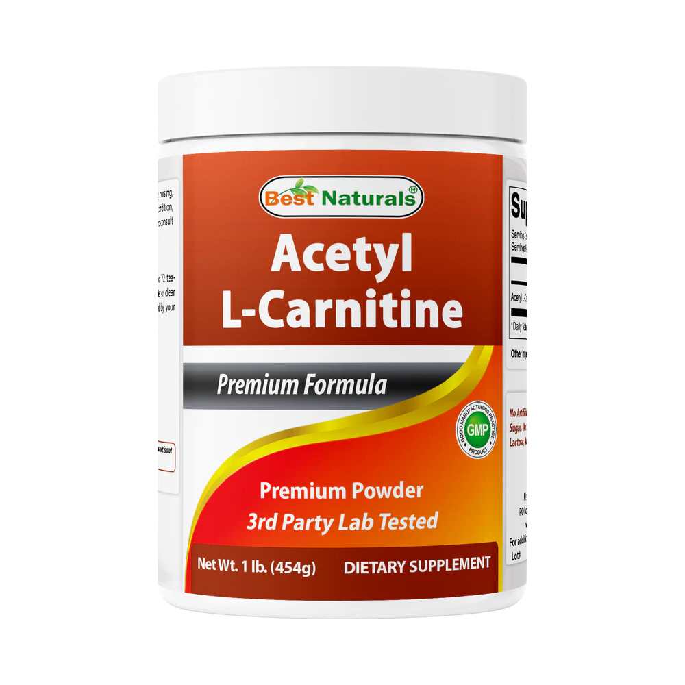 Best Naturals Acetyl L-Carnitine Premium Powder -1 LB