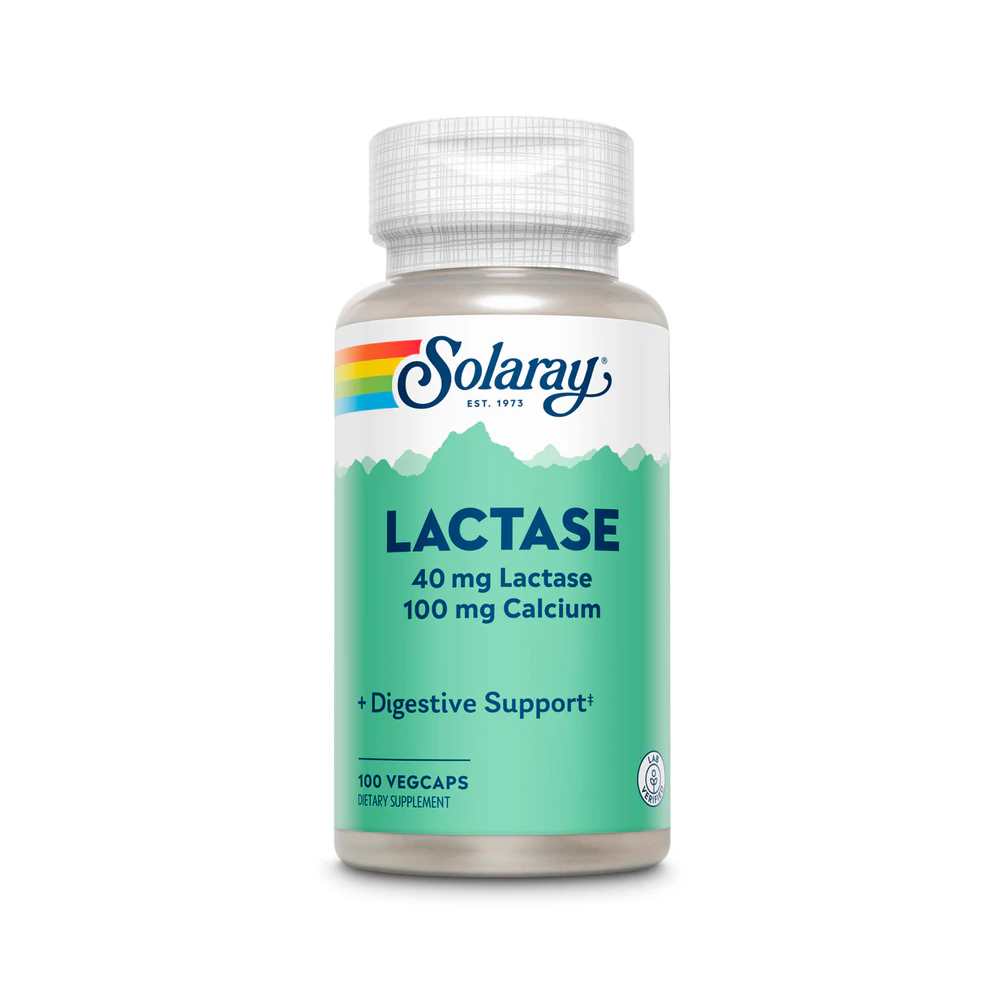 Solaray Lactase 100 Caps