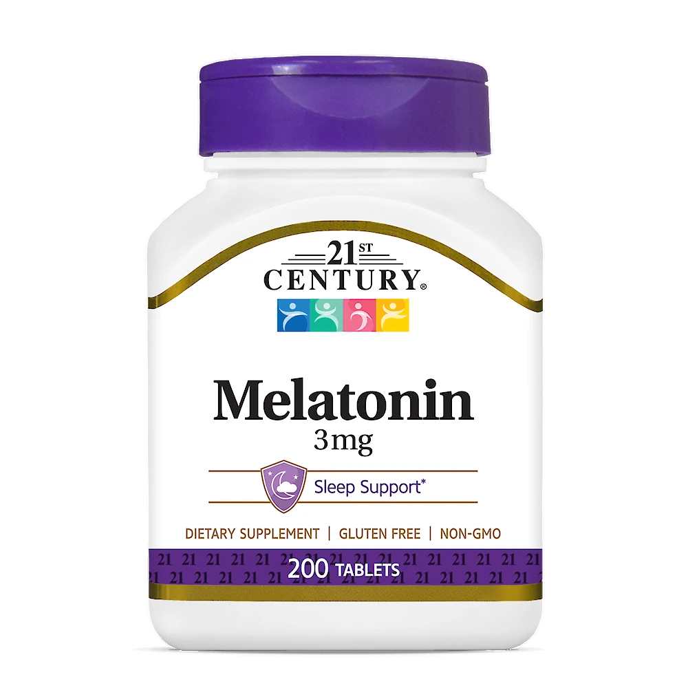 21st Century Melatonin 3 Mg 200 Tabs