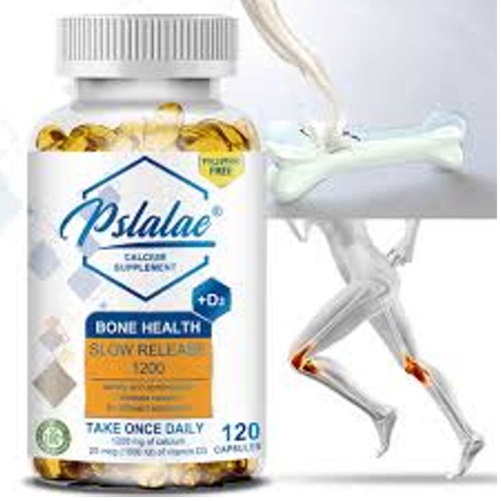 Pslalae Calcium Bone Supplement 1200mg 120 caps