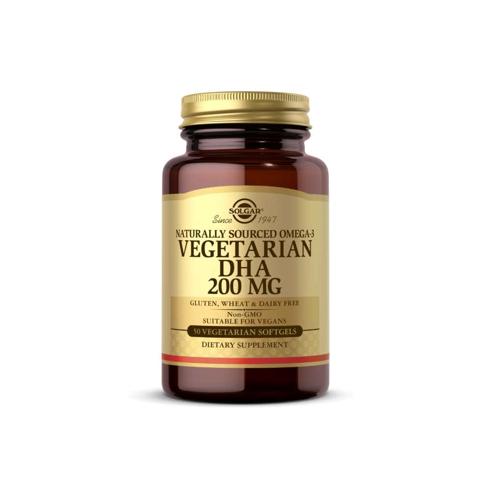 Solgar Omega-3 Vegetarian Dha 200 Mg 50 Vegetarian Softgels