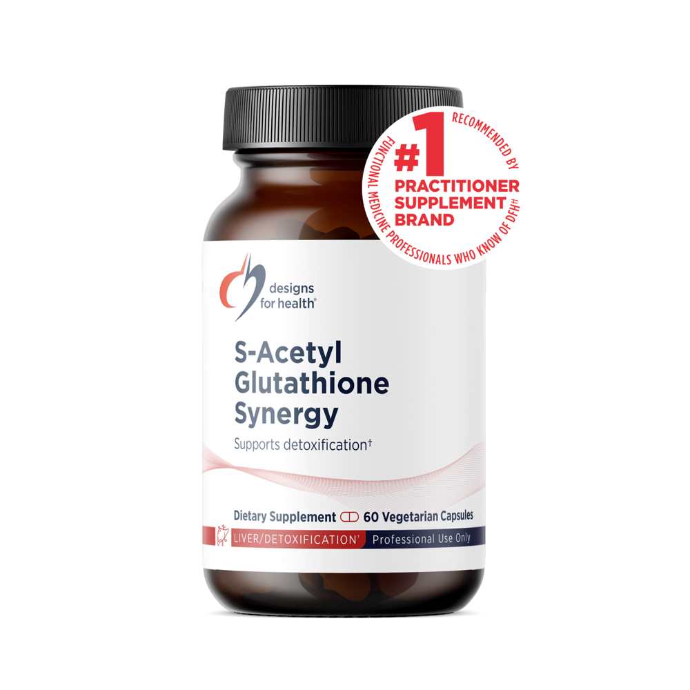 Designs for Health S-Acetyl Glutathione Synergy 60 Caps