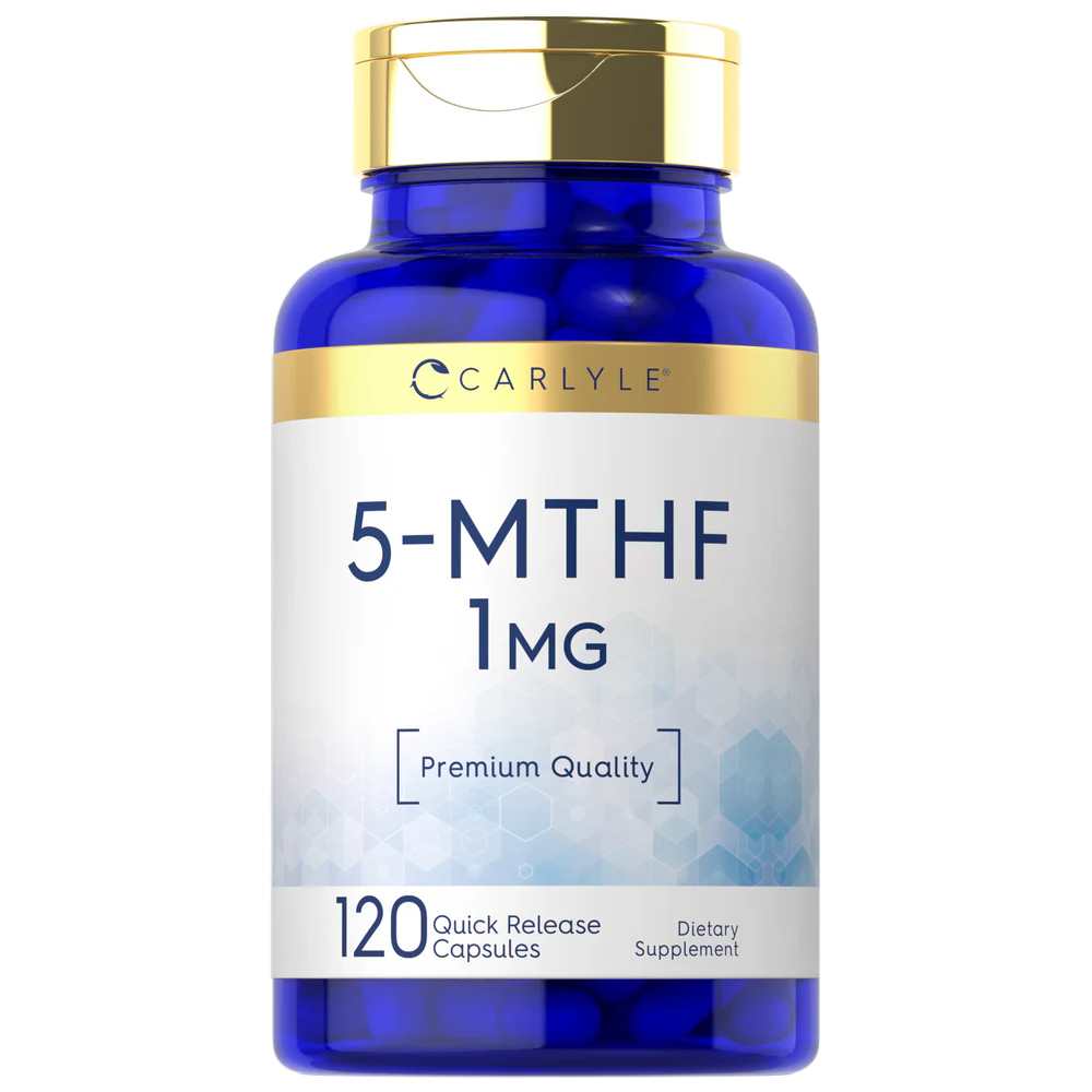 Carlyle Nutritionals 5-MTHF 1mg | 120 Capsules