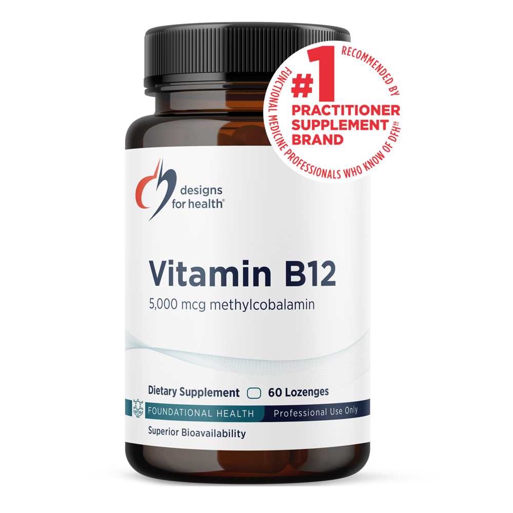 Designs for Health Vitamin B12 60 Lozenges