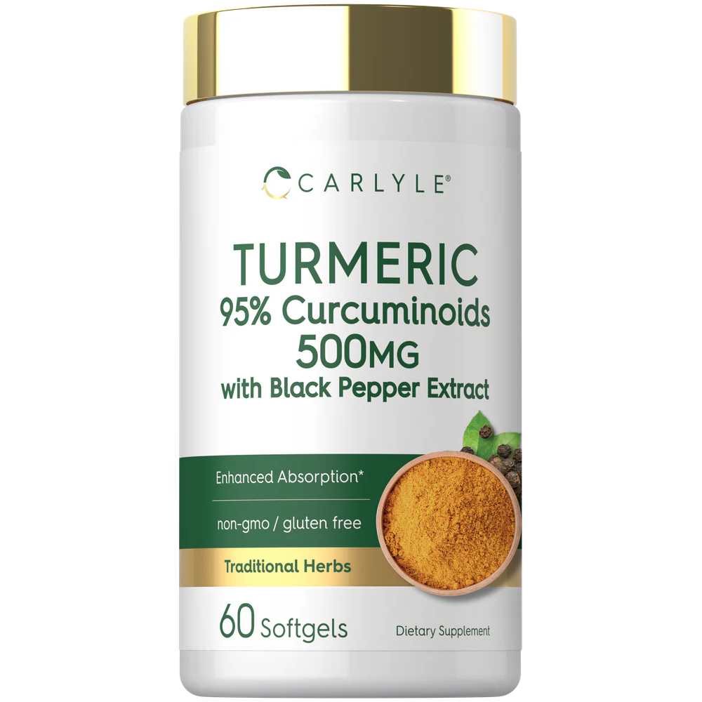 Carlyle Nutritionals Turmeric Curcumin | 60 Softgels