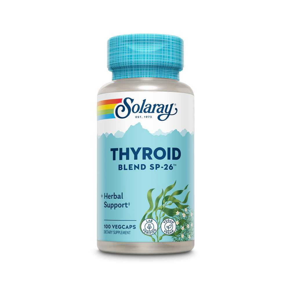 Solaray Thyroid Blend Sp-31 100 Caps