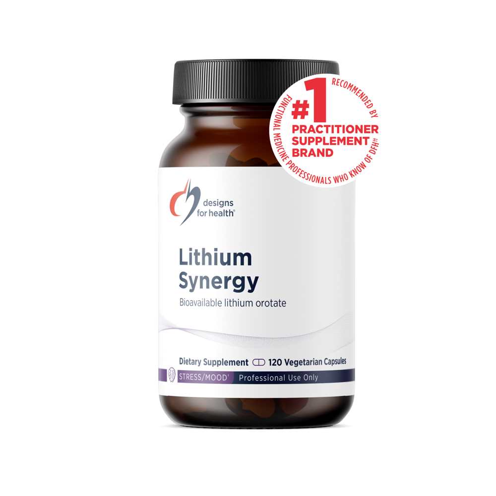 Designs for Health Lithium Synergy 120 caps