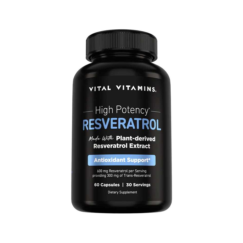 Vital Vitamins Resveratrol 60 caps