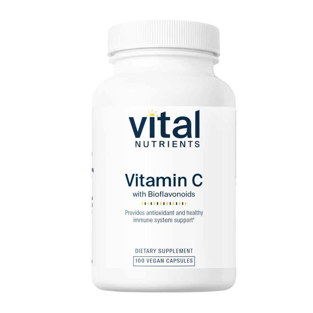 Vital Nutrients Vitamin C with Bioflavonoids 100 caps