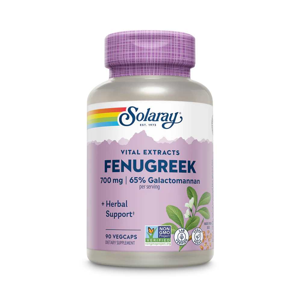 Solaray Fenugreek Seed Extract 700mg 90 Caps