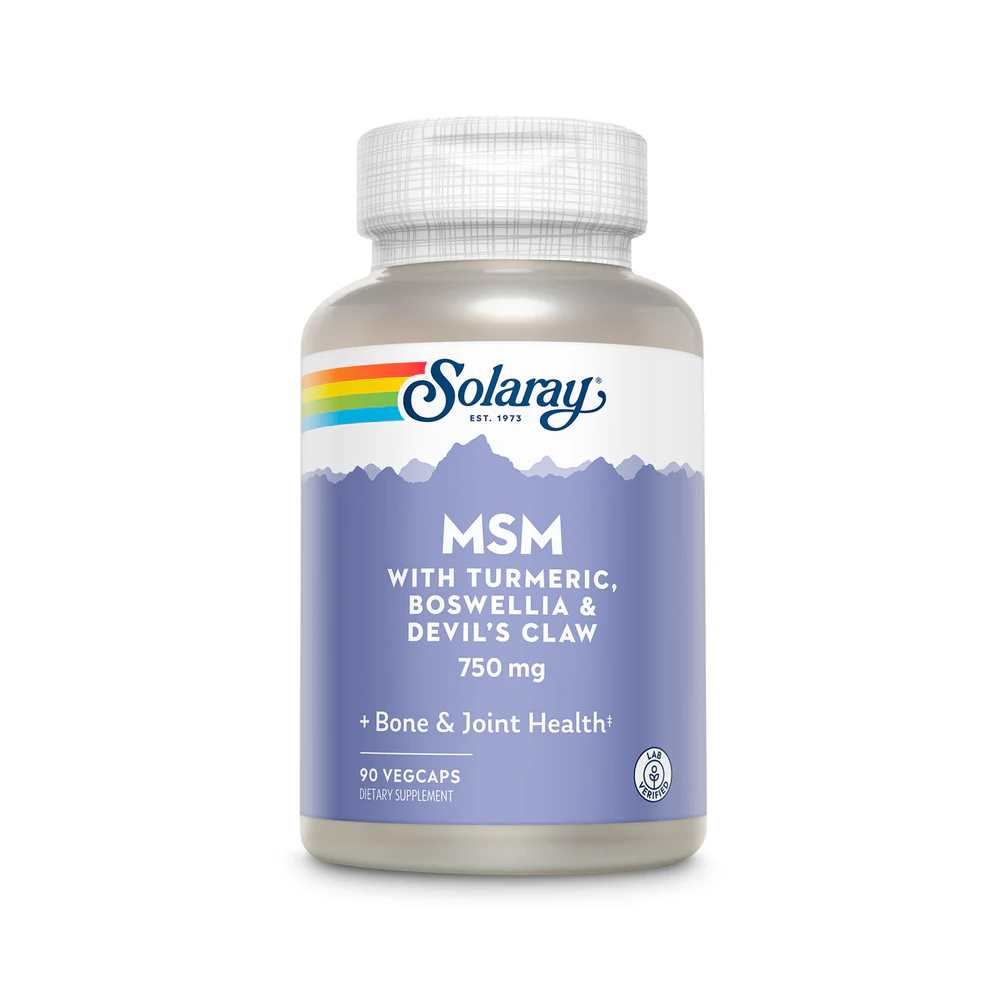Solaray Msm 750mg 90 Caps