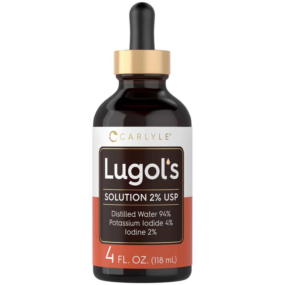 Carlyle Nutritionals Lugols Iodine | 4oz Liquid Drops
