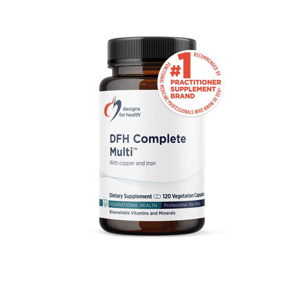 Designs for Health Dfh Complete Multi™ with Copper + Iron 120 Caps