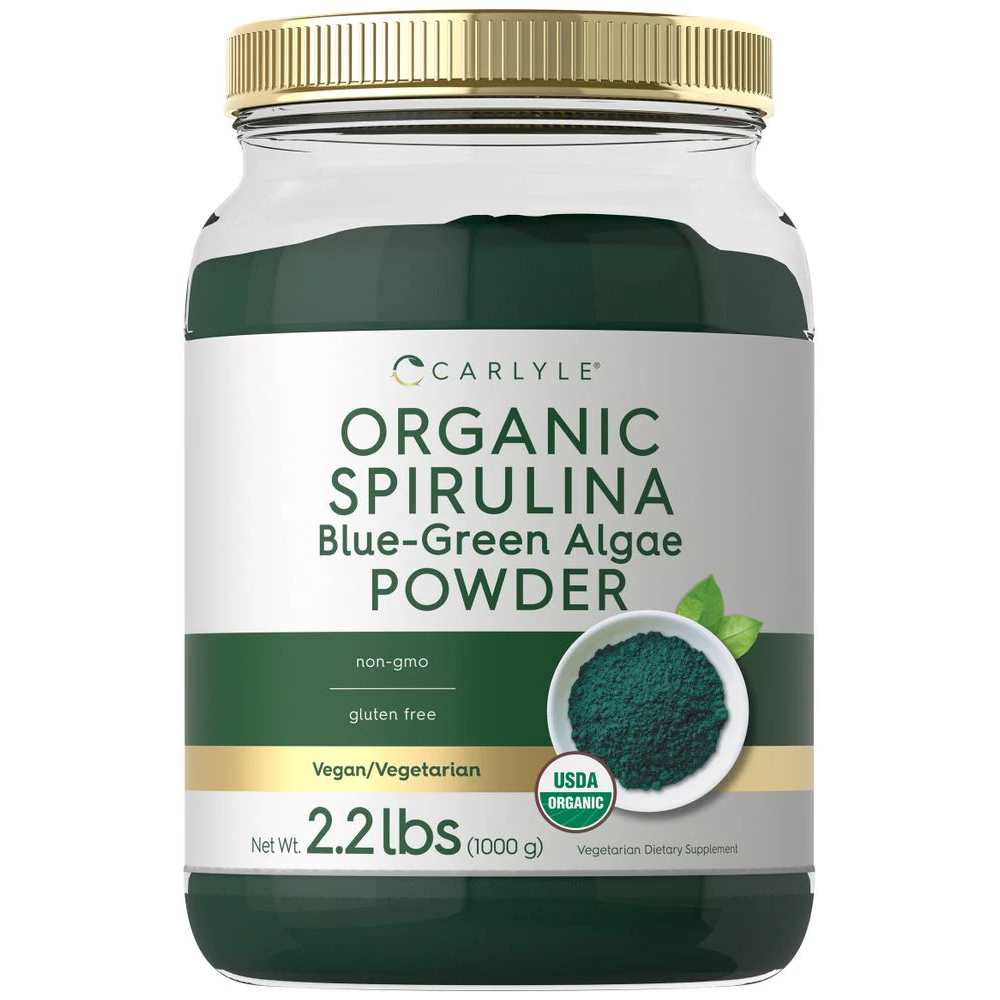 Carlyle Nutritionals Spirulina Blue Green Algae | 2.2lbs Powder