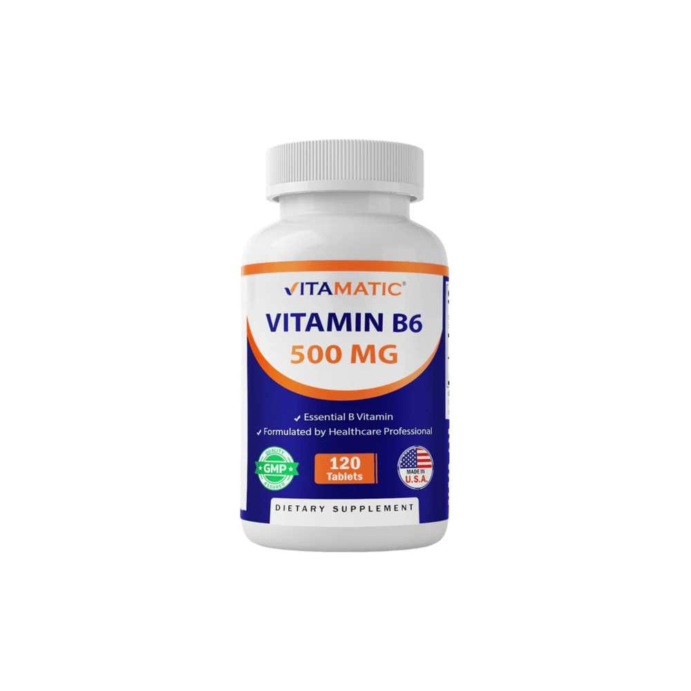 Vitamatic Vitamin B6 500 mg - 120 Tablets
