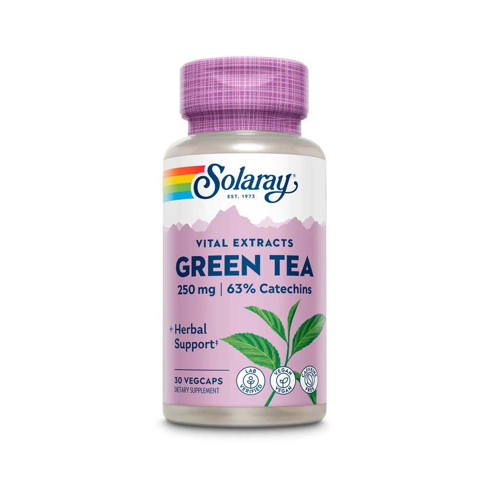 Solaray Green Tea Leaf Extract 250mg 30 Caps