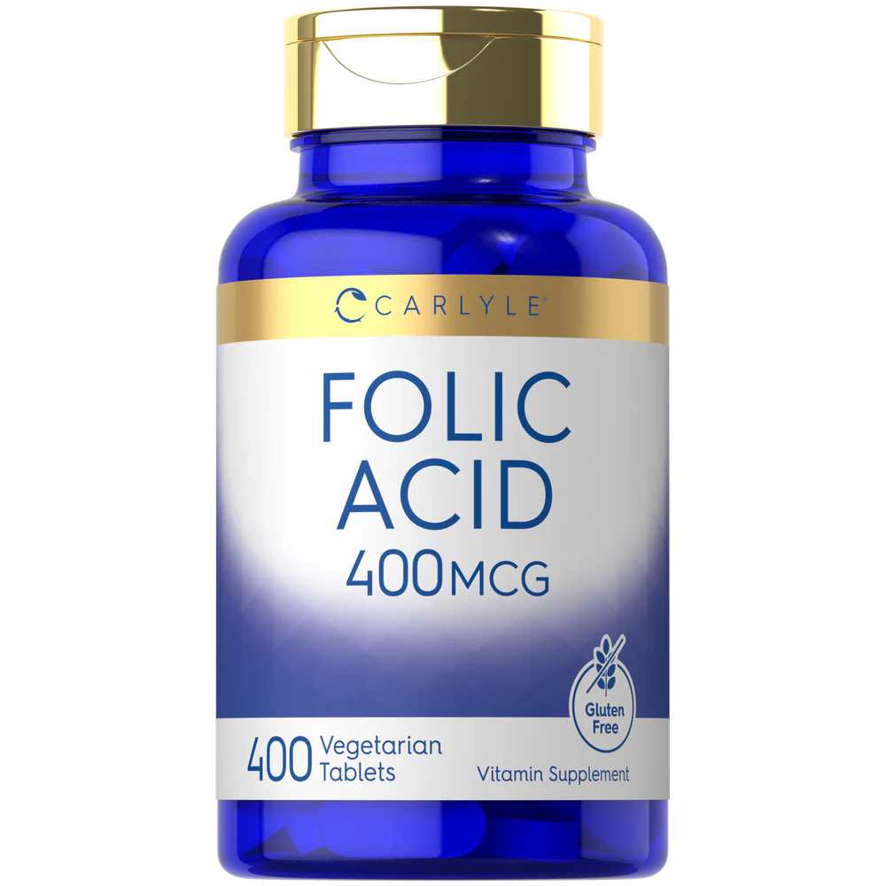 Carlyle Nutritionals Folic Acid 400mcg | 400 Tablets