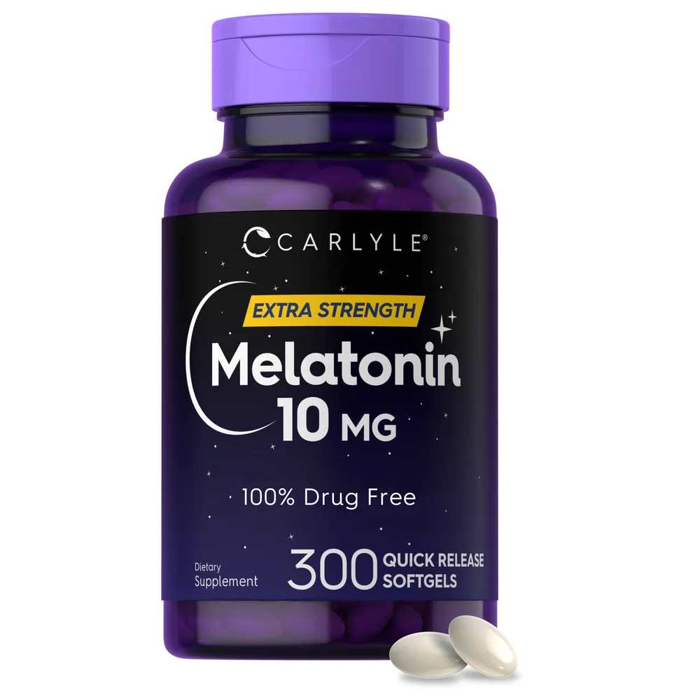 Carlyle Nutritionals Melatonin 10mg | 300 Softgels