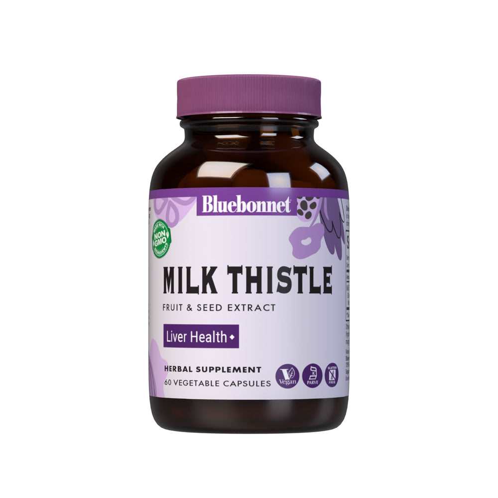 Bluebonnet Nutrition Milk Thistle Fruit & Seed Extract 60 Caps