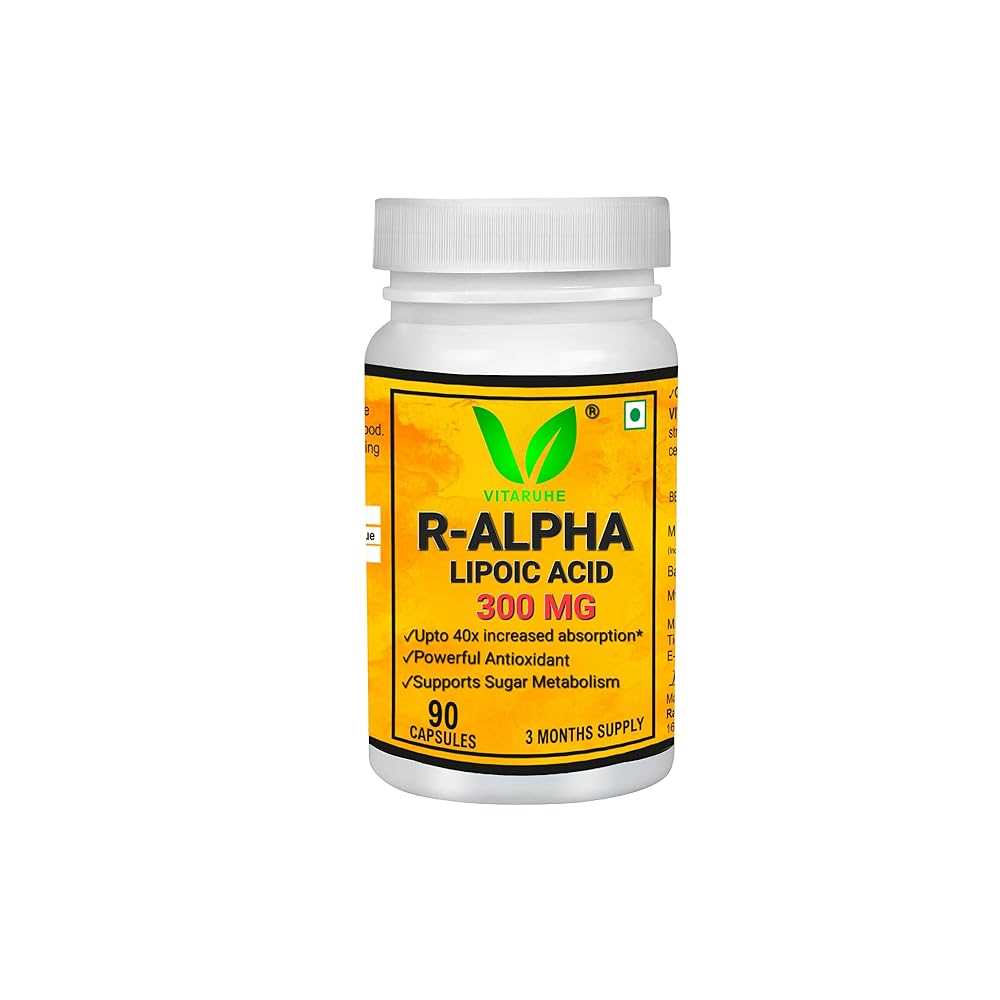 VITARUHE R-Alpha Lipoic Acid 300mg 90 caps