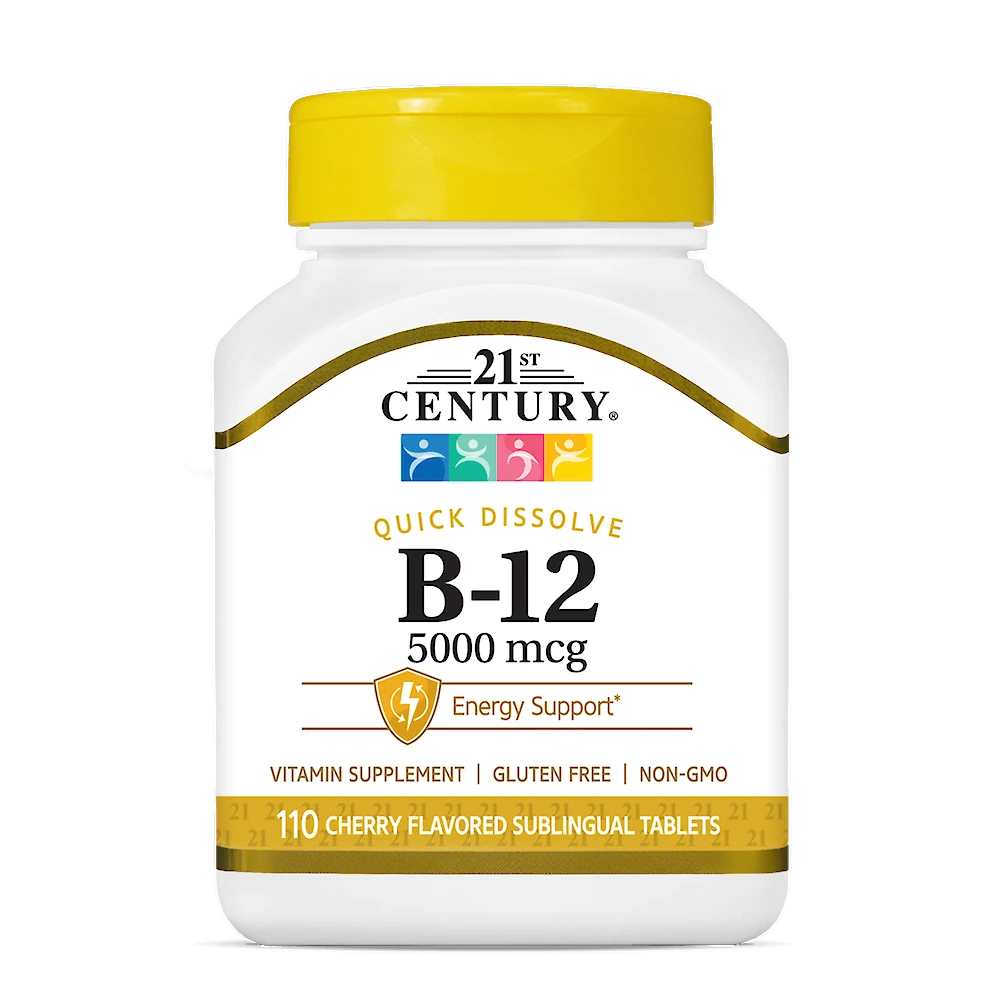 21st Century Vitamin B-12 5000 Mcg 110 Tabs