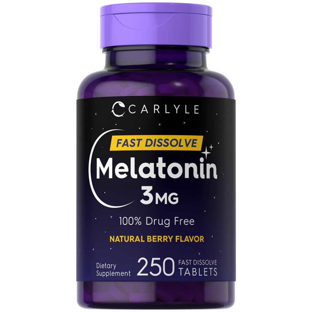 Carlyle Nutritionals Melatonin 3mg | 250 Tablets