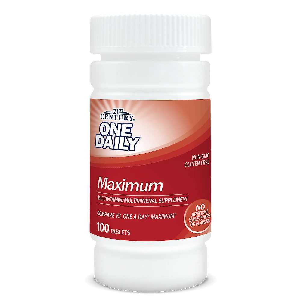 21st Century One Daily Maximum 100 Tabs