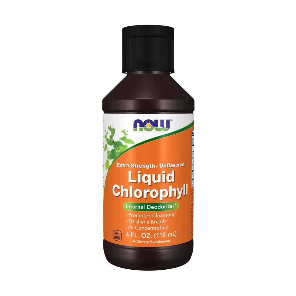 Now Foods Liquid Chlorophyll Extra Strength 4 Fl Oz (118 M L)