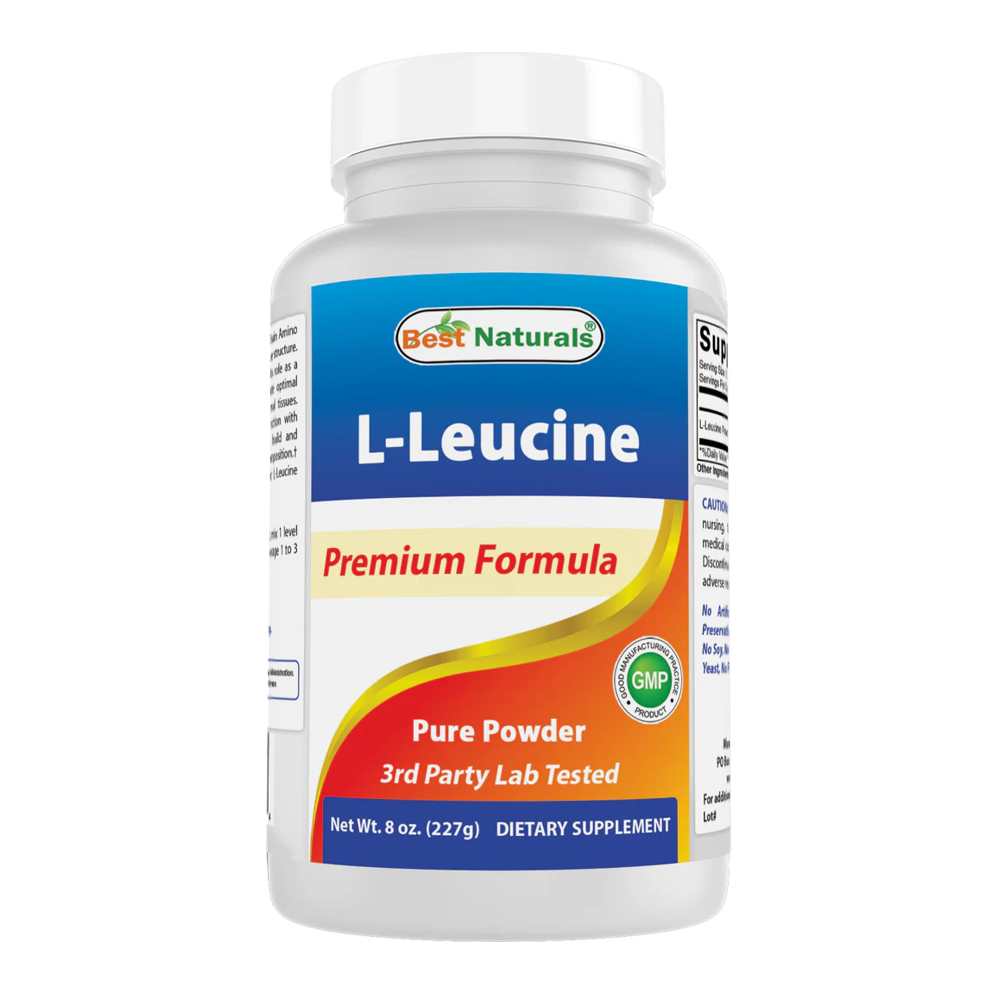 Best Naturals L-Leucine Pure Powder 8 OZ