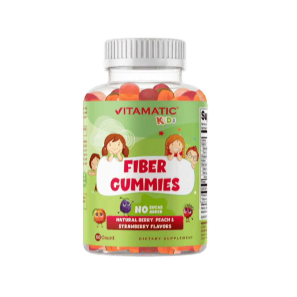 Vitamatic Kids Fiber Gummies - 60 Gummies