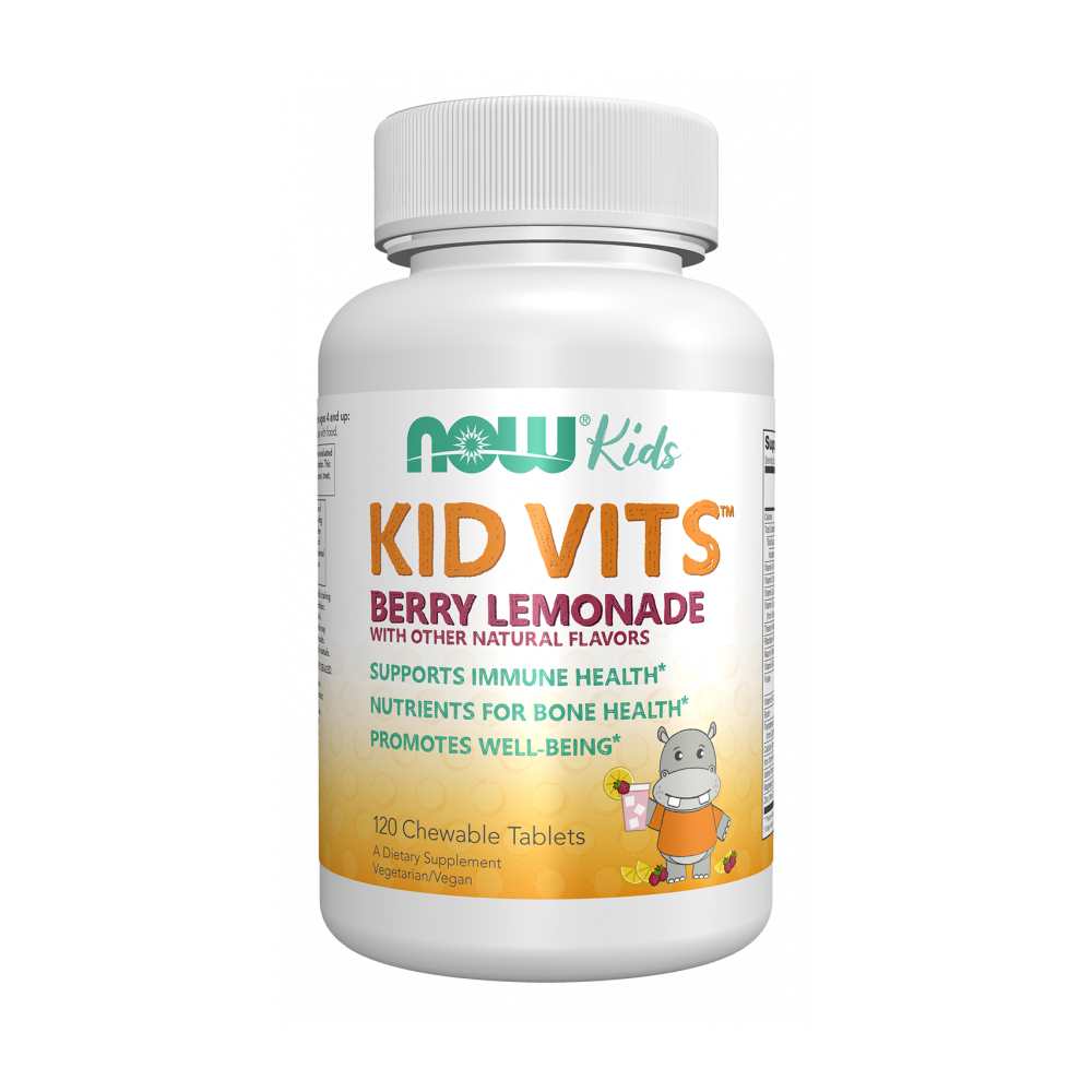 Now Foods Kid Vits – Immune & Bone Health Support – 120 Chewable Tablet